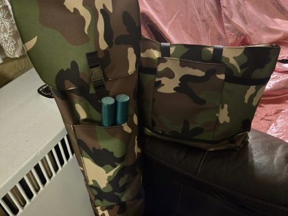 Camo Flag Bag and Tote Bag Set