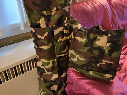XL Flag Bag and Tote Bag Set